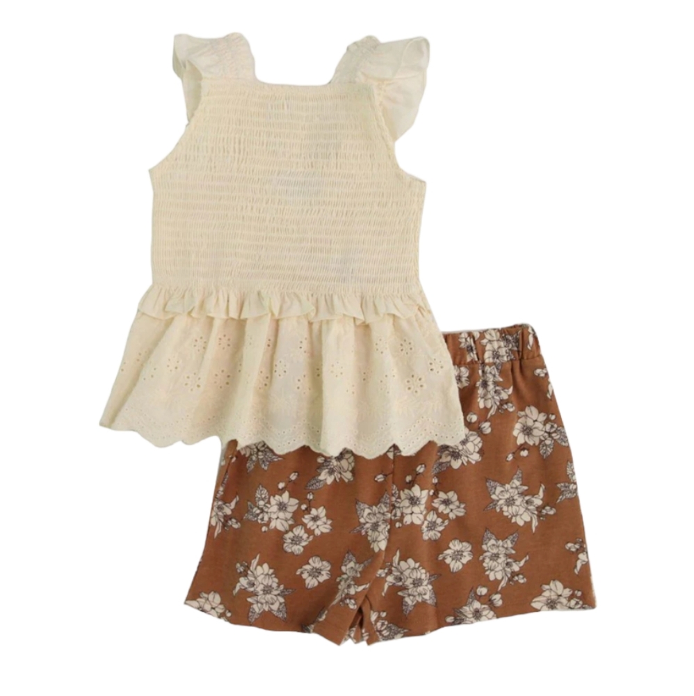 NWT Rare Editions 2 piece short set